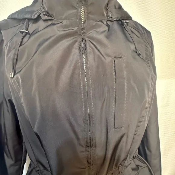 London Fog Women's Black Utility Jacket - Picture 3 of 15